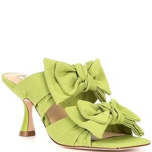 Antonio Melani Ophelia Fabric Double Bow Dress Sandals Size 8M New with Tags!